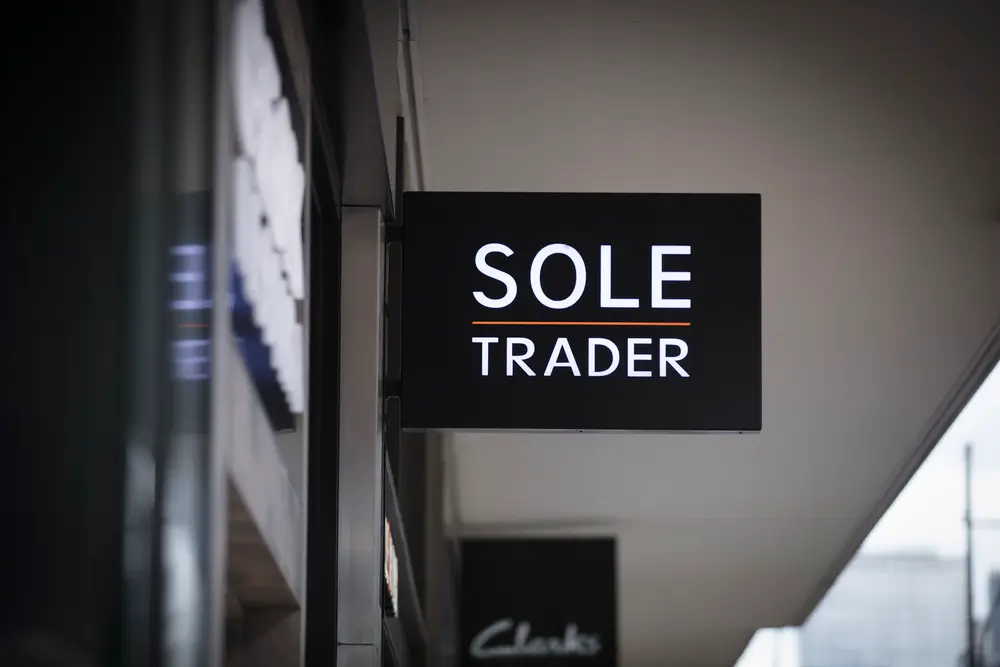 Sole Trader Door Sign